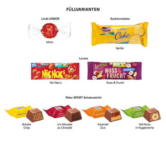 3D-Präsent LKW, Lorenz Nuss & Frucht