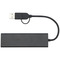 Rise USB 2.0 Hub aus recyceltem RCS Aluminium