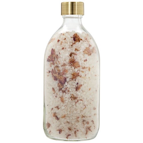 Wellmark Just Relax Badesalz mit Rosenduft, 500 ml