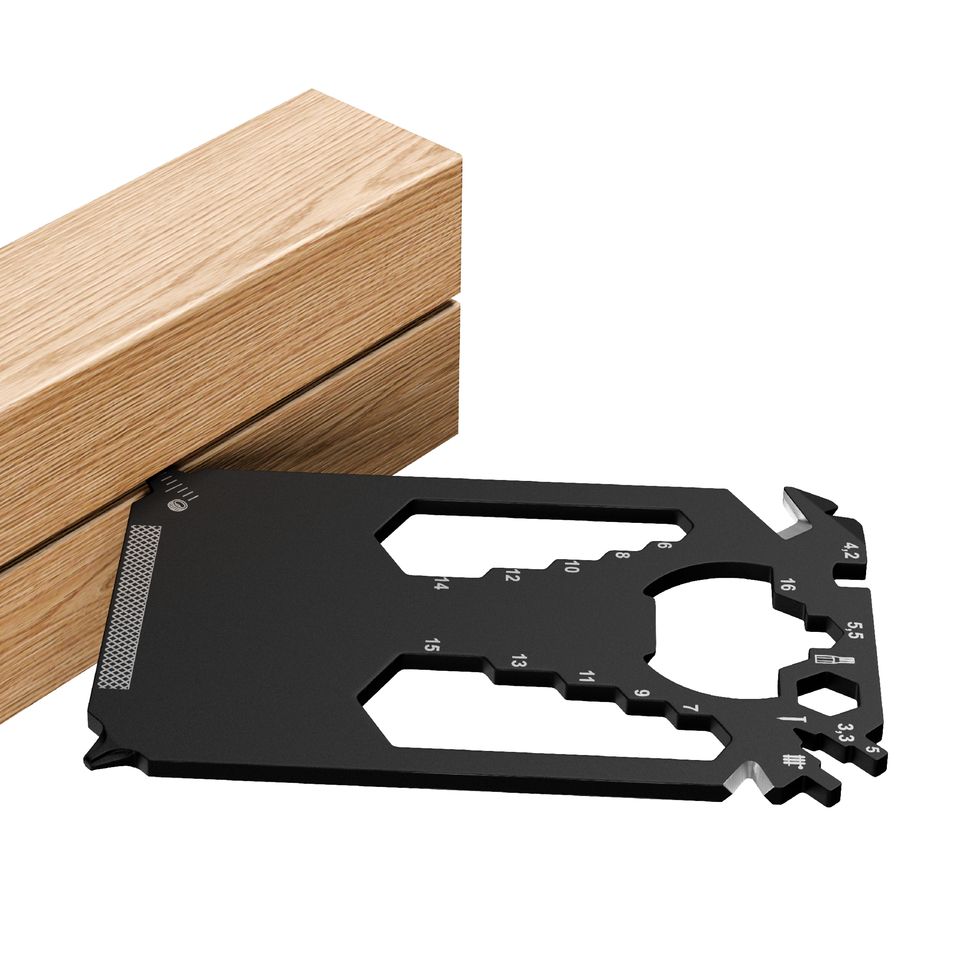 POCKET CARD black 28+