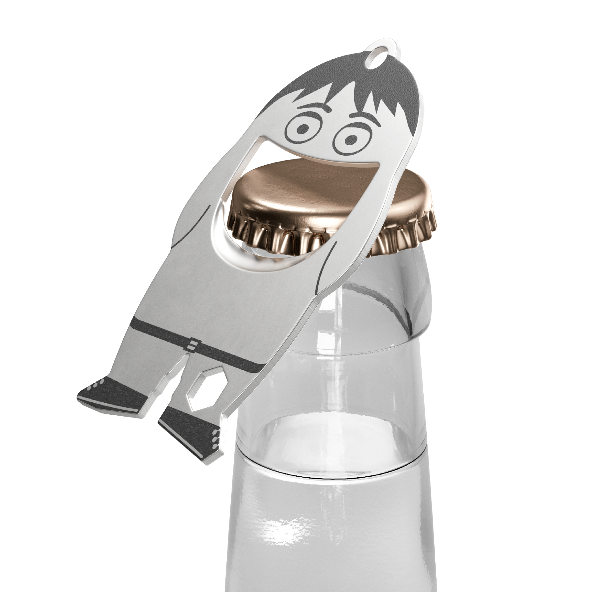 FLASCHENÖFFNER fred pirate