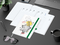 Wochenplaner Match-Hybrid White A4 Natura Bestseller