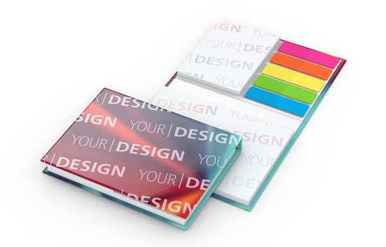 Haftnotiz-Set Brüssel Bookcover Individuell Bestseller, gloss-individuell