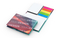 Haftnotiz-Set Budapest Bookcover White Bestseller, matt-individuell, Farbschnitt schwarz