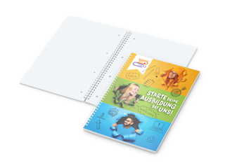 Collegeblock Wire-O Bestseller, A4, 50 Blatt