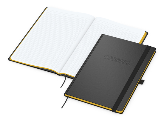 Notizbuch Color-Book Bestseller, A4, gelb