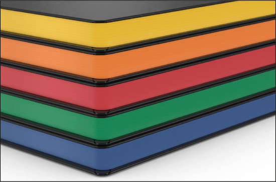 Notizbuch Color-Book Bestseller, A4, grün