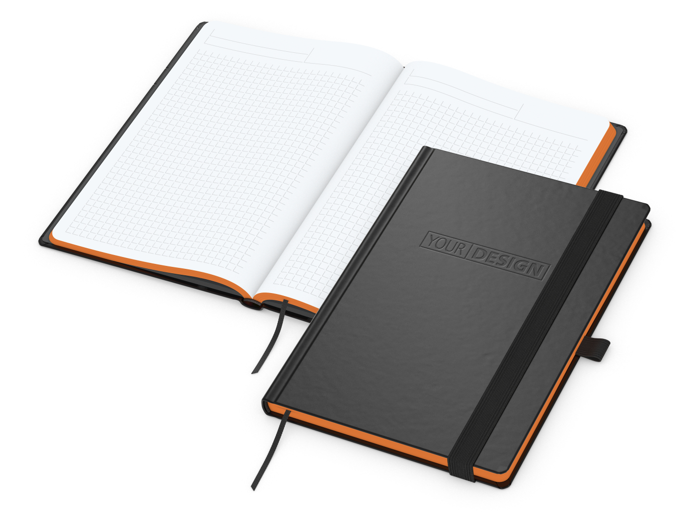 Notizbuch Color-Book Bestseller, A5, orange