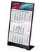 Tischkalender Desktop 3 Color Bestseller, 1 Jahr, schwarz