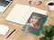 Notizbuch Match-Book Creme Bestseller, A4, Cover-Star, gloss-individuell, grün