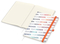 Notizbuch Match-Book Creme Bestseller, A4, Natura, individuell, orange