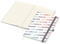 Notizbuch Match-Book Creme Bestseller, A4, Natura, individuell, silbergrau