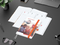 Wochenplaner Match-Hybrid White Bestseller, A5, Cover-Star gloss-individuell, orange