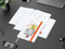 Wochenplaner Match-Hybrid White Bestseller, A5, Natura individuell, orange