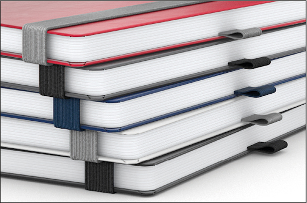 Notizbuch Vision-Book White Bestseller, A5, schwarz