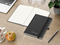 Notizbuch Organic-Book Recycling, schwarz