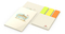 Haftnotiz-Set Berlin Softcover, 3 × 40 Brillantmarker, gloss-individuell