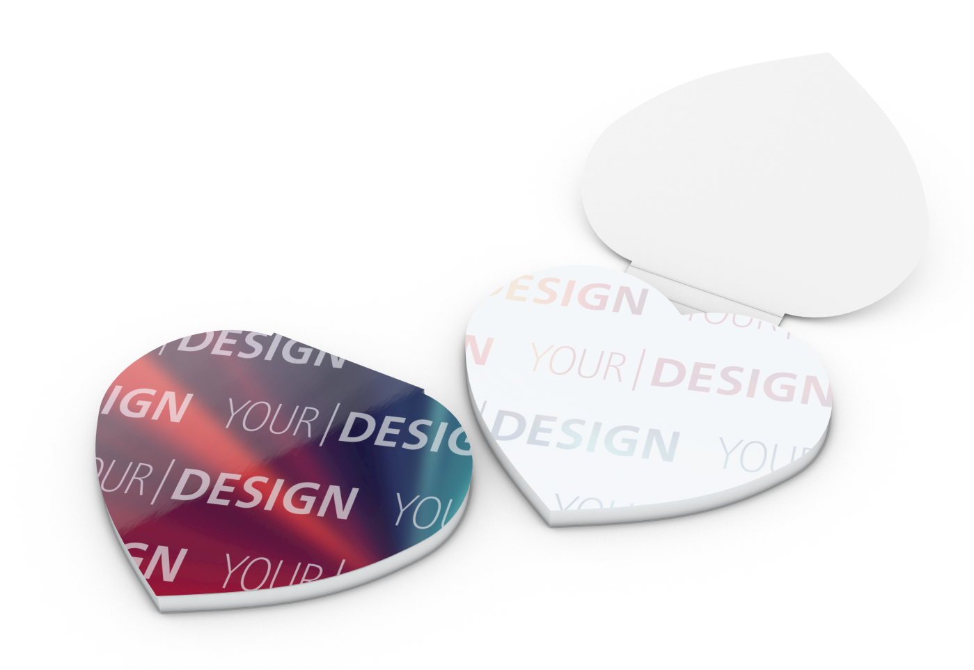 Haftnotiz Cover Form, Herz