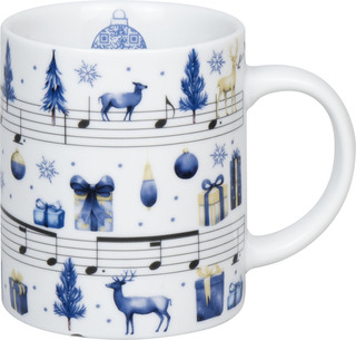 KÖNITZ Porzellan Becher / Tasse Silent Night