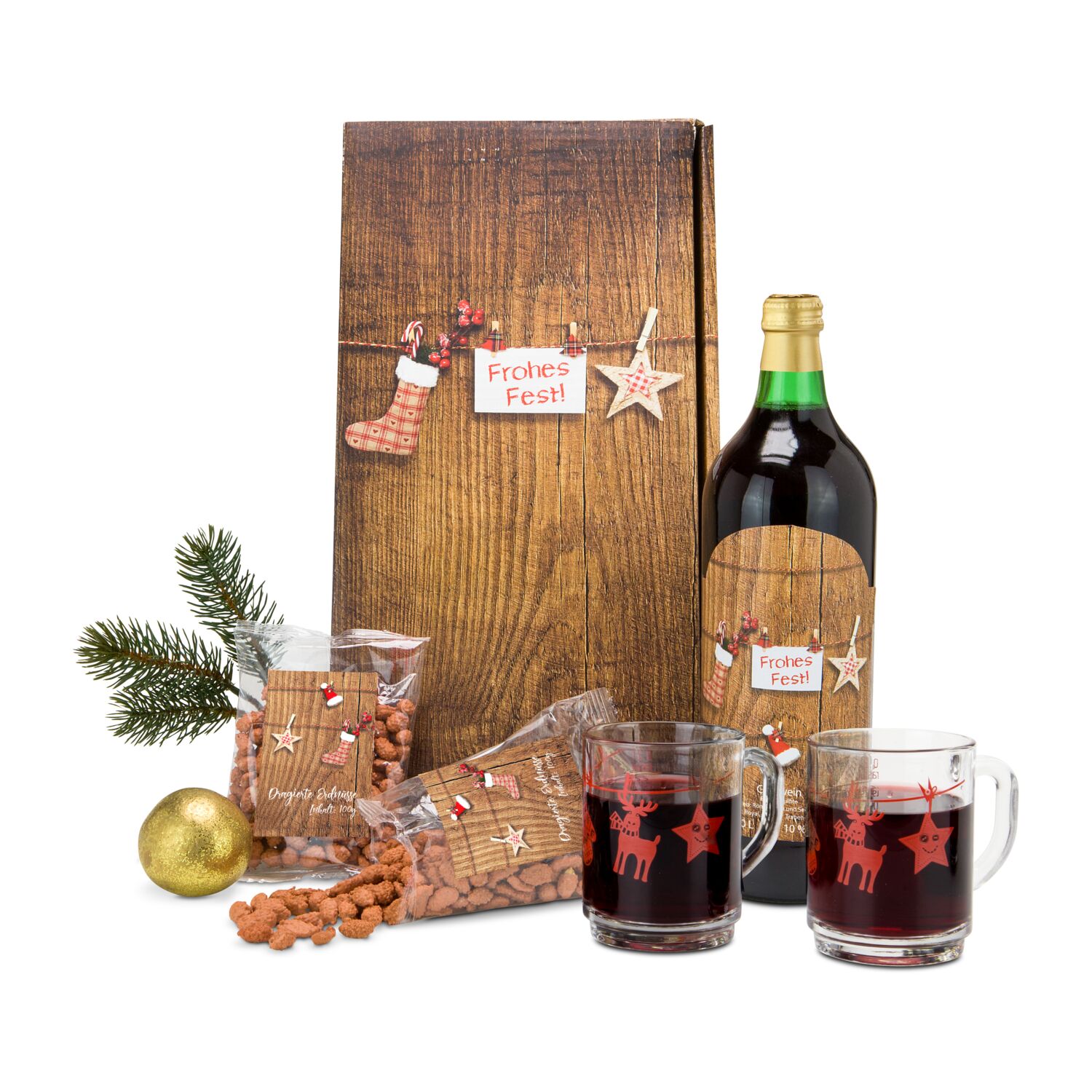 Geschenkset / Präsenteset: Weihnachtsmarkt 2K1052