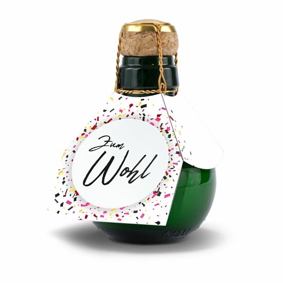 Kleinste Sektflasche der Welt Zum Wohl, 125 ml 2K1540w