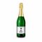 Sekt - Riesling - Flasche grün - Kapselfarbe Gold, 0,75 l 2K1907a