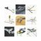 ROMINOX® Key Tool Airplane (18 Funktionen) Große Helden (Einzelhandel) 2K2105g