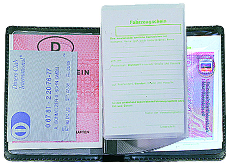 CreativDesign® Ausweistasche "LefastoffOffenkantig"