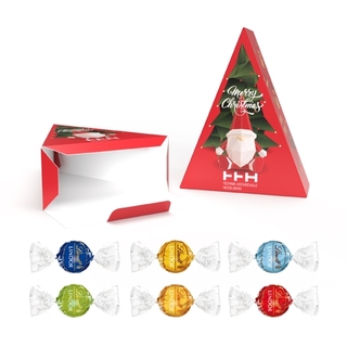 Weihnachtsbaum 75 g  Lindor Kugeln (2x Rot)
