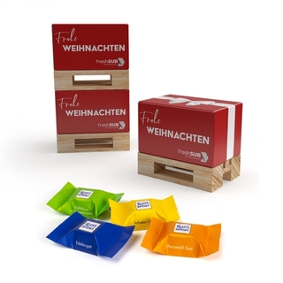 Geschenk Mini-Palette klein 16 g Ritter Sport: Schoko Crisp