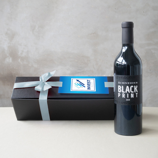 Black Print in edler Geschenkbox 956 g  Silberne Schleife