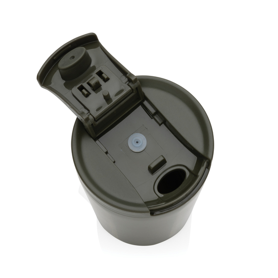 Doppelwandiger Vakuum-Becher aus RCS recyceltem SS