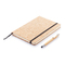 Kork A5 Notizbuch mit Bambus Stift und Stylus