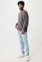 IQONIQ Kruger Relax-Rundhals-Sweater aus recycelt. Baumwolle