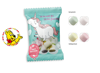 HARIBO Mini Chamallows Werbetüte, Inhalt: HARIBO Mini Chamallows ca. 6 g