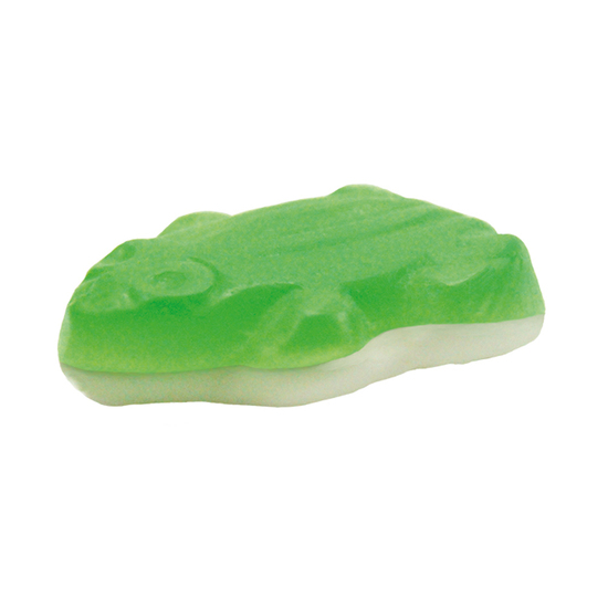 HARIBO Runddosen mit Kartonbanderole, Inhalt: HARIBO Quaxi