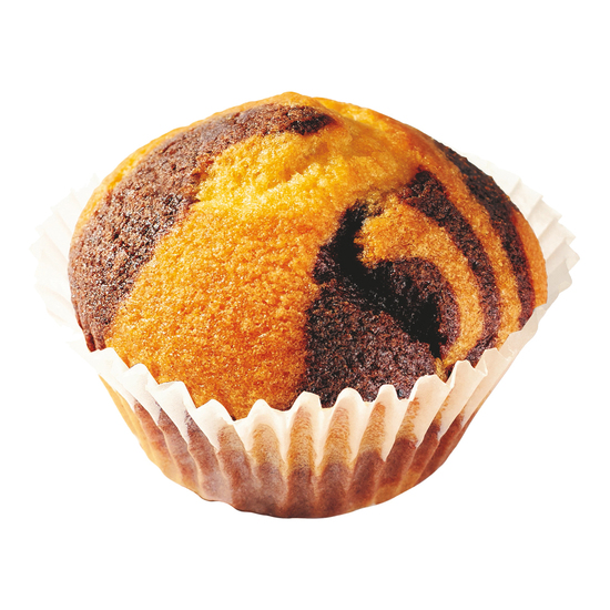 Mini Muffin im Flowpack, Inhalt: Mini Muffin Double Choc