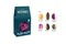 Beutelschachtel mit Weihnachtsbonbons, Inhalt: Glühwein Bonbons (ohne Alkohol) ca. 60 g