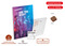 Countdown-Eventkalender Wandkalender, Inhalt: Callebaut Vollmilch Schokolade Kalender
