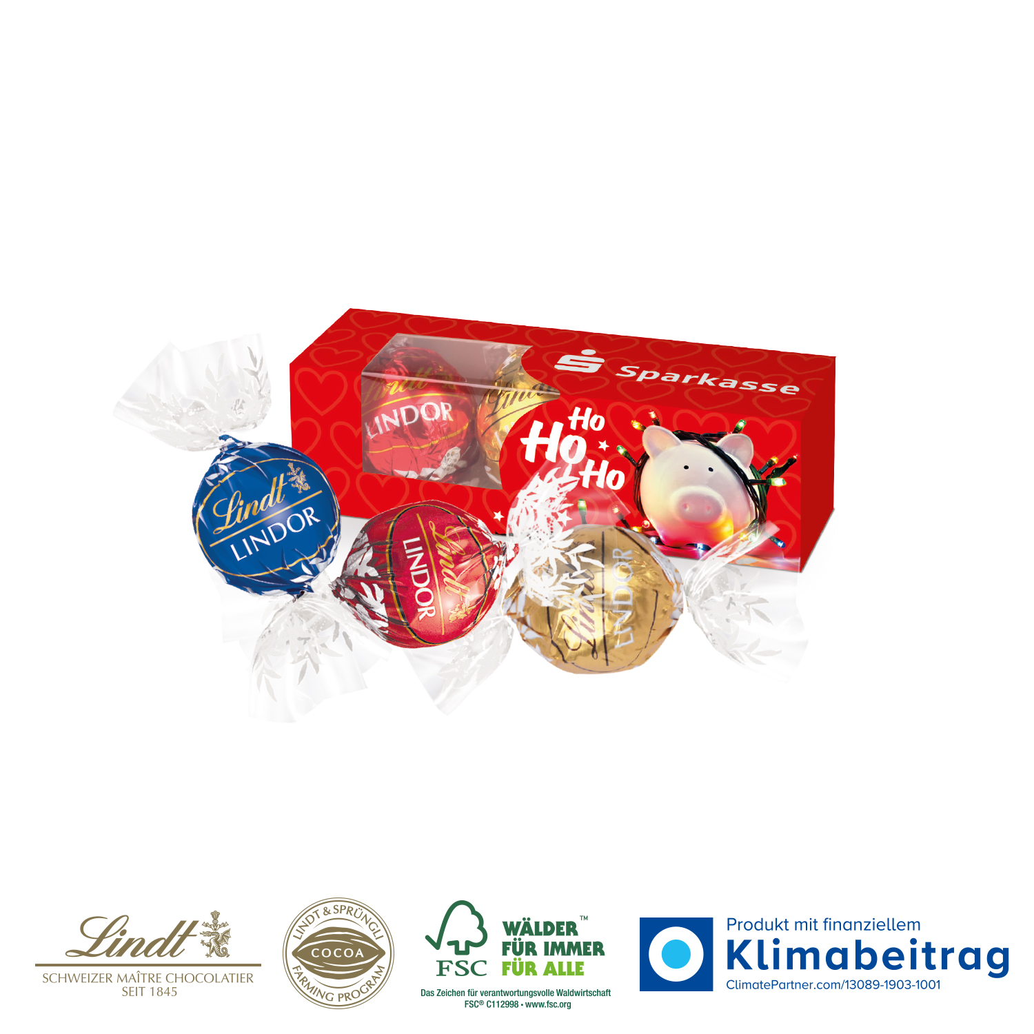 Lindt Lindor Präsent, 3er