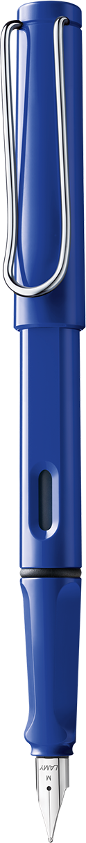 Füllhalter LAMY safari blue M