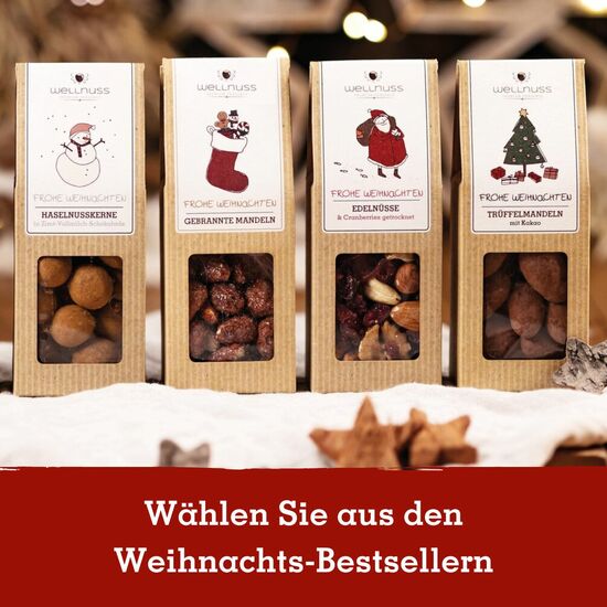 3 Weihnachts-Snacks im Geschenkkarton (versandfähig)