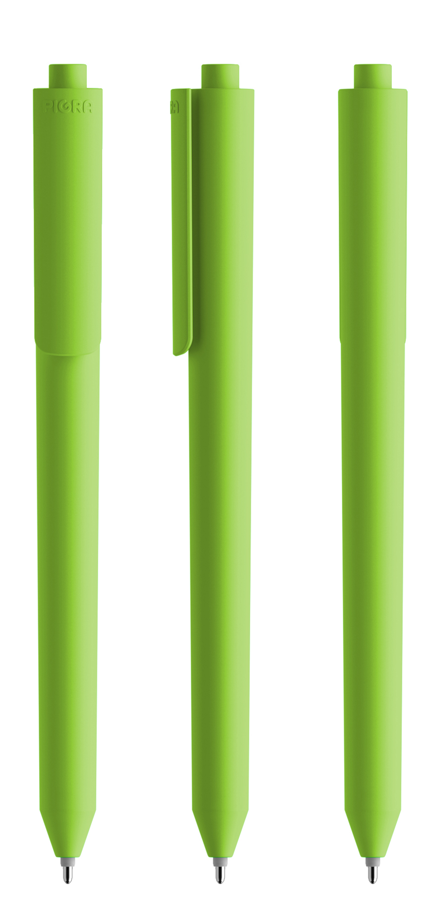 Pigra P03 Soft Touch Push Kugelschreiber