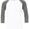 Unisex 3 / 4 Sleeve Baseball T-Shirt