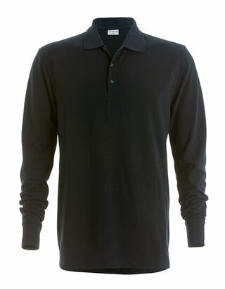 Men`s Classic Fit Piqué Polo Shirt Long Sleeve