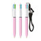 BIC® 4 Colours Fashion mit Lanyard Kugelschreiber